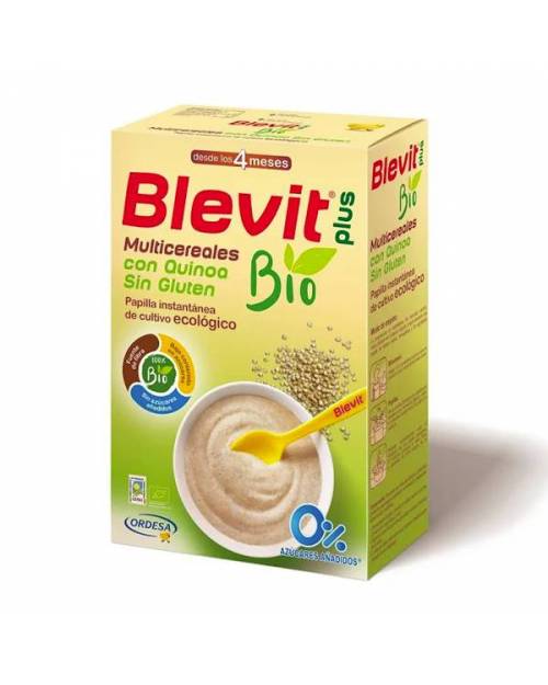 Blevit Plus Bio Multicereales Quinoa sin Gluten 250gr