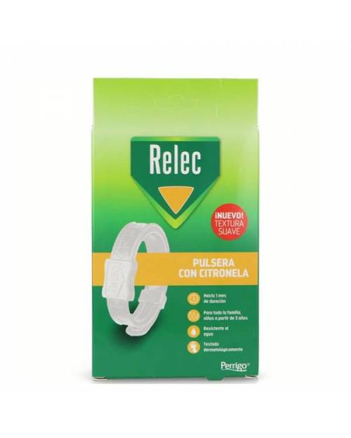 Relec Pulsera Antimosquitos con Citronela