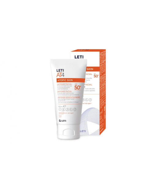 Leti AT4 Defense Facial Atopic Skin SPF50+ 50ml