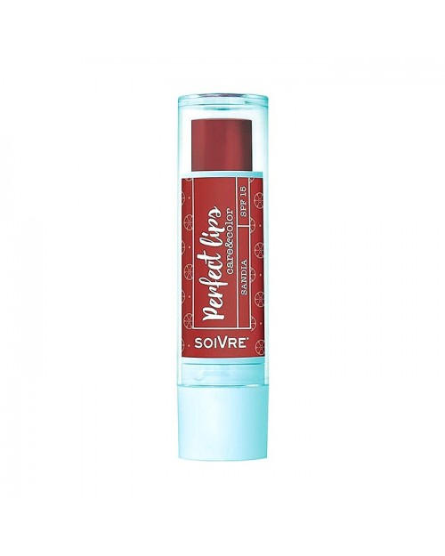 Soivre Protector Labial Perfect Lips Sandía SPF15 + 3,5g