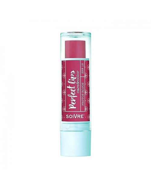 Soivre Protector Labial Perfect Lips Frutos Rojos SPF15 + 3,5g